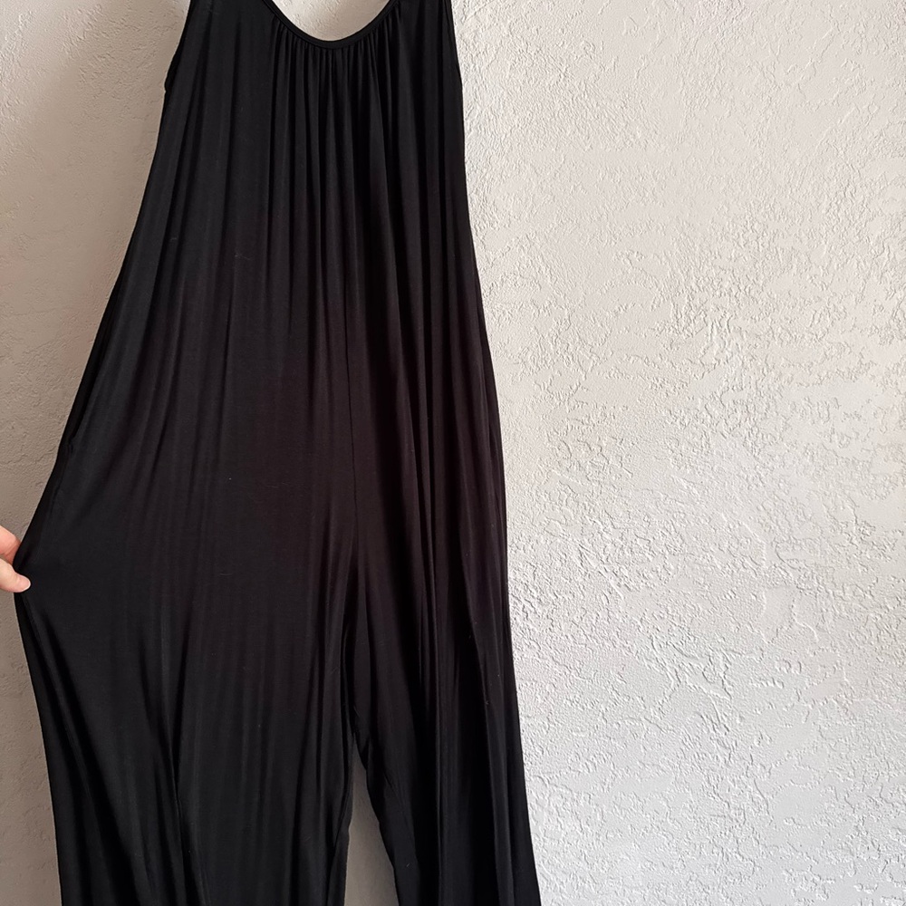Black Stretchy Jumpsuit